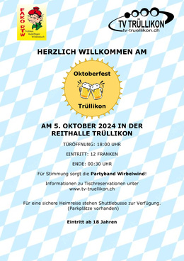 Flyer Oktoberfest