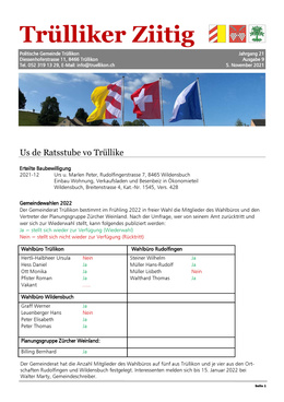 Trülliker Ziitig 2021/9